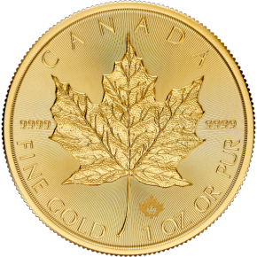 2026 1 oz Canadian Gold Maple Leaf $50 Coin BU